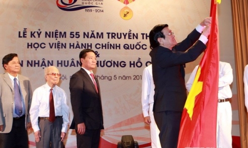 Học viện Hành chính Quốc gia nhận Huân chương Hồ Chí Minh